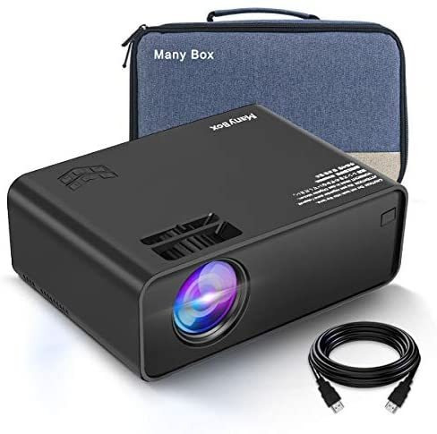 Mini Proyector Manybox 4500 Lúmenes Full Hd 1080p Hdmi Vga