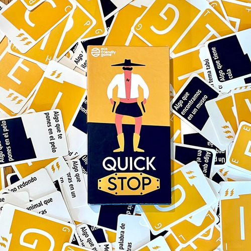 Quick Stop Juego De Cartas En Español Para Familia Y Amigos