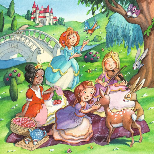 Ravensburger Rompecabezas: Jovenes Princesitas 49 Piezas