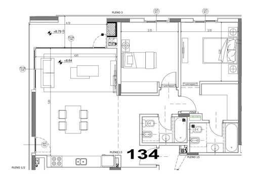 Venta Departamento 3 Ambientes - Vilahaus, Pilar