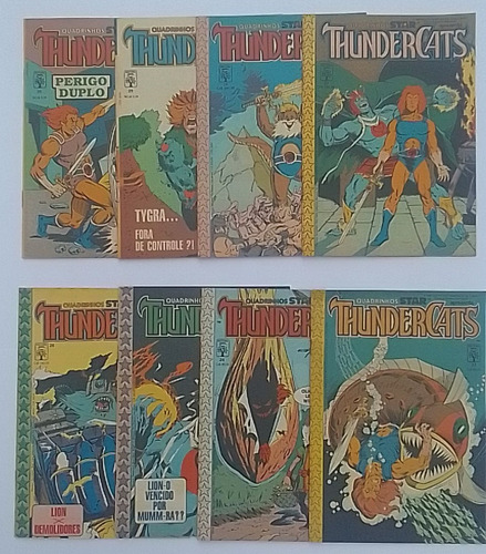 Thundercats Nº 1 A 30 Completa Com Figurinhas Editora Abril (Usado)