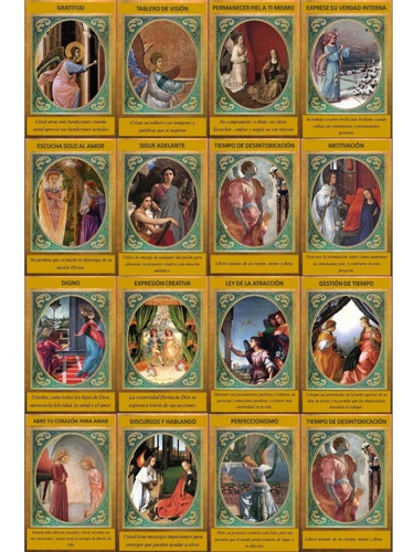 Imagen 3 de 3 de Arcángel Gabriel, Cartas Del Oráculo, Doreen Virtue