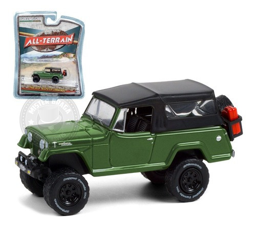 Jeep 1968 Jeepster Greenlight Green Command 1/64