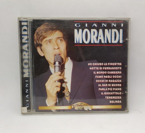 Cd Gianni Morandi Exitos Original Italia  