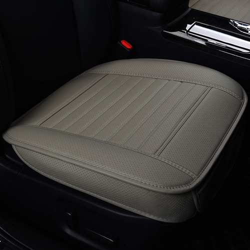 Edealyn (1pcs Car Interior Seat Cover Pu Leather Without Bac