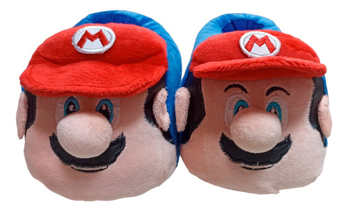 Babuchas Pantuflas Mario Bros