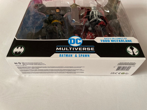 Batman Y Spawn Figure Pack Mcfarlane Toys Dc Multiverse 7pul (Usado)