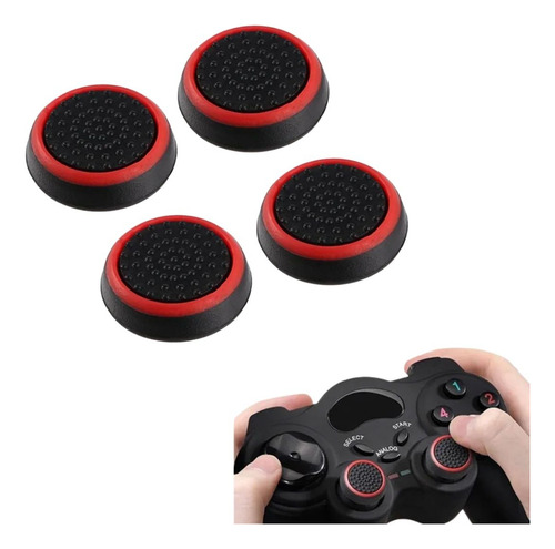 Capa Controle Borracha Analógico Xbox One Ps5 Ps4 Ps3 Pro