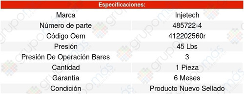 Regulador Presion A6 Quattro 6cil 3.0l 04/04 8309161