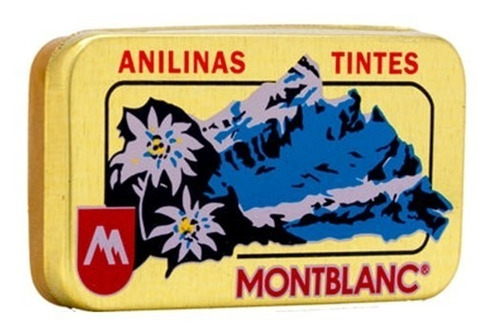 Anilinas Montblanc. Cajita Dorada