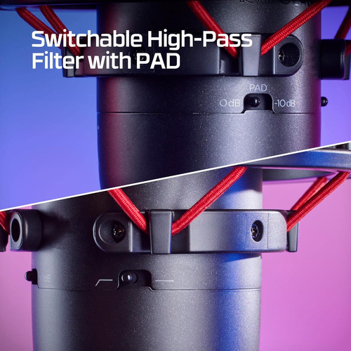 Micrófono Hyperx Procast Micrófono De Condensador De Diafrag