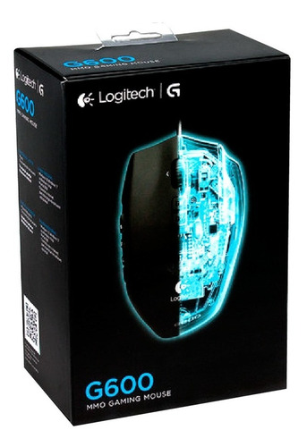 Imagen 8 de 9 de Mouse Logitech G600 Gamer/retroilumin/8200dpi