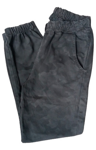 Pantalón Gabardina Jogger Camuflado