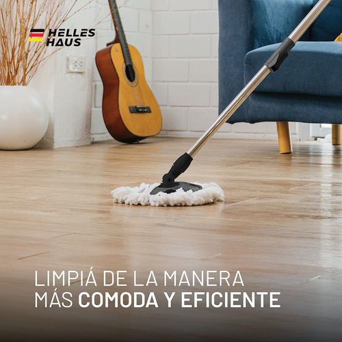 Mopa Con Balde Y Escurridor Limpieza Facil Y Rapida Gris