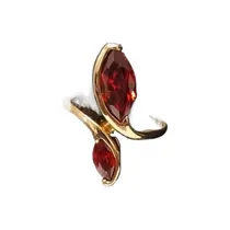 Comprar Anillo Oro Laminado 14k Circonio Naranja