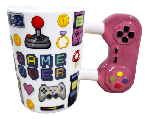 Taza 3d Mando De Play Mujer