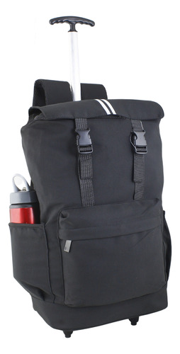 Mochila Meninos Rodinha Impermeável Grande Reforçada