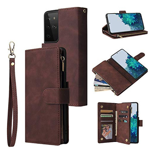N9 Compatible Congalaxy S21 Ultra Wallet Wg22b