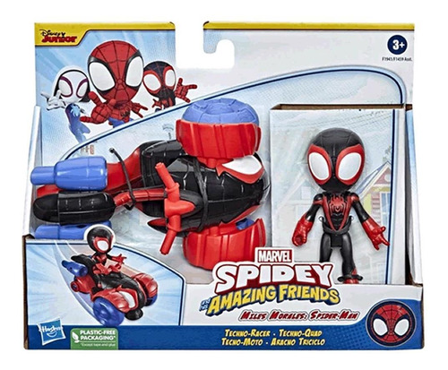Triciclo Marvel Spidey de Miles Morales Aracno, Hasbro F1459