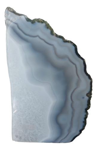 Pedra De Ágata Com Cristal Para Equilíbrio Energético