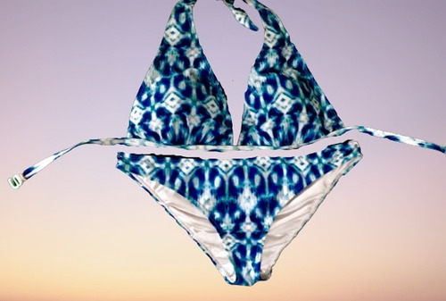 Imagen 3 de 3 de Bikini 2 Piezas Copa Triangular Forro Frontal