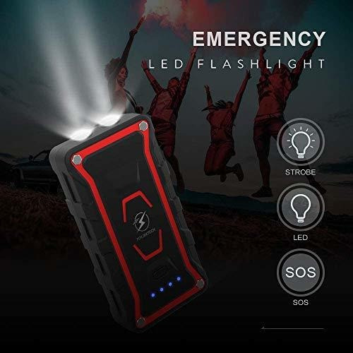 Bateria Salto Arranque Para Auto Automatica Luz Led Moderna