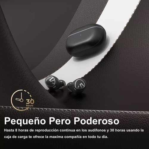 Imagen 5 de 6 de Audífonos Inalámbricos Soundpeats Free2 Classic 8h Batería