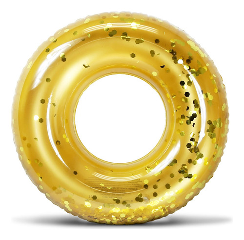 Anillo De Natación Inflable Confeti Para Piscina Y Playa