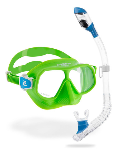 Kit De Snorkel Para Niños 6 A 10 Años Rombo Y Mini Dry