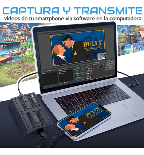 Capturadora De Vídeo 4K 60hz Hdmi Stand Alone Rtmp Rtsp Uvc