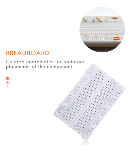 Breadboard Experiment Board Breadboard 400 Contactos