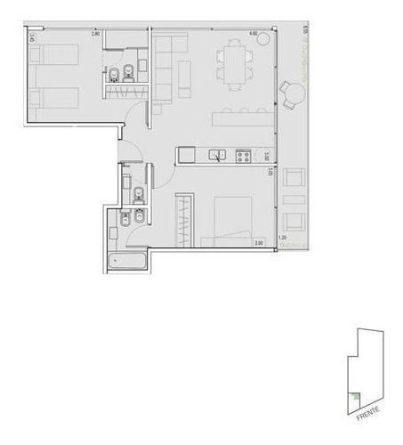 Imagen 6 de 29 de Departamento - Barracas