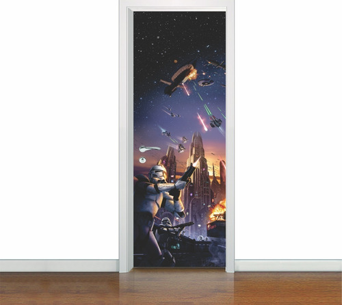 Adesivo Porta Decorativo Star Wars Stormtrooper (cod.stw10)