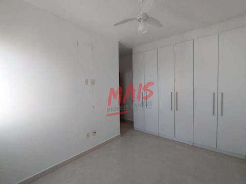 Apartamento Com Vista Livre E Lazer Completo, 3 Dormitórios Para Alugar, 118 M² - Aparecida - Santos/sp - Ap5876