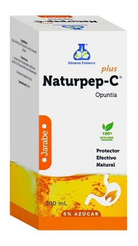 Pack 3 Naturpep C Protector Gástrico Natural Vegano 600 Ml