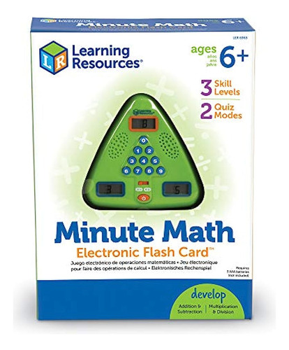 Recursos De Aprendizaje Minute Math Electronic Flash Card
