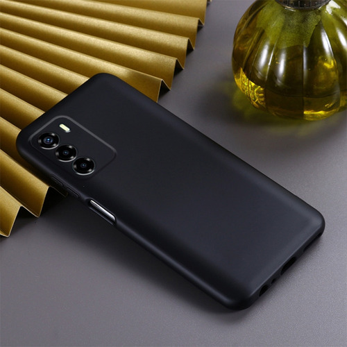 Compatible Funda De Silicona Líquida For Zte Axon 50 Lite