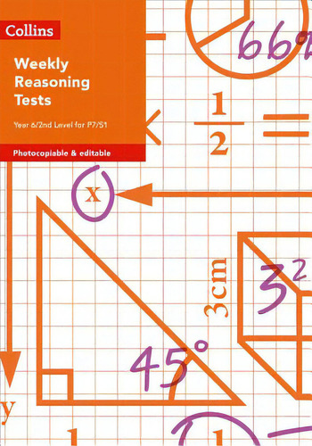 Collins Tests & Assessment - Weekly Reasoning Tests For Year 6 / 2nd Level For P7/s1: Year 6/2nd Level For P7/s1, De Collins Uk., Vol. 1. Editorial Collins, Tapa Blanda En Inglés