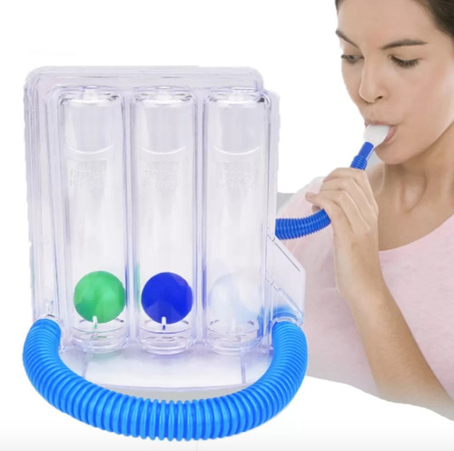 Imagen 1 de 5 de Espirómetro - Triflo Ejercitador Pulmonar Respiratorio