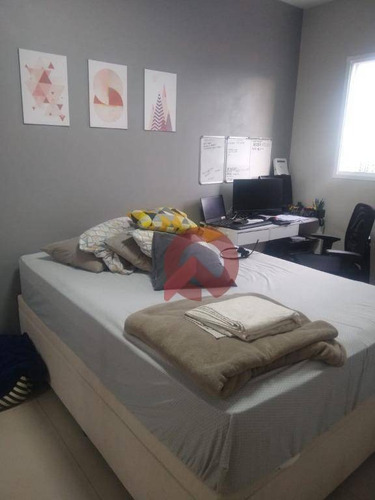 Imagem 7 de 13 de Apartamento Com 1 Dormitório À Venda, 47 M² Por R$ 299.000 - Vila Guilhermina - Praia Grande/sp - Ap3348