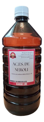 Aceite Esencial De Neroli (azahar) 1lt Eiffel