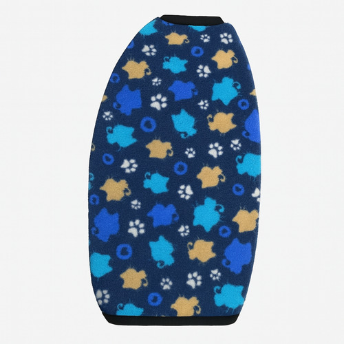 Poncho Polar Chaleco Estampado Perros Ropa Invierno Abrigo Talle 6 --- Gatitos