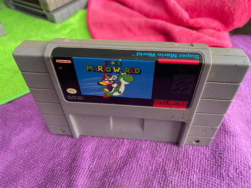 Super Mario World Super Nintendo Snes!!!