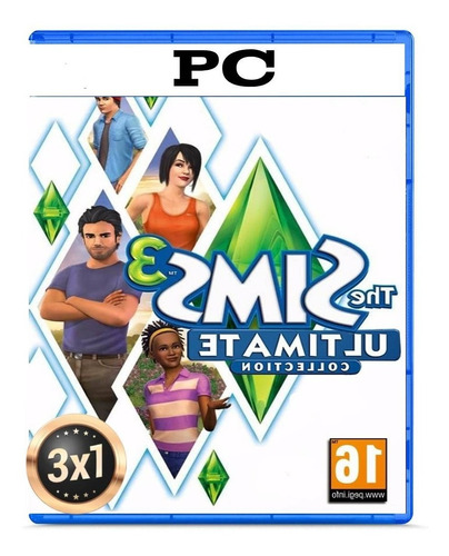 Los Sims 3 ( The Sims 3 ) Pc 3x1