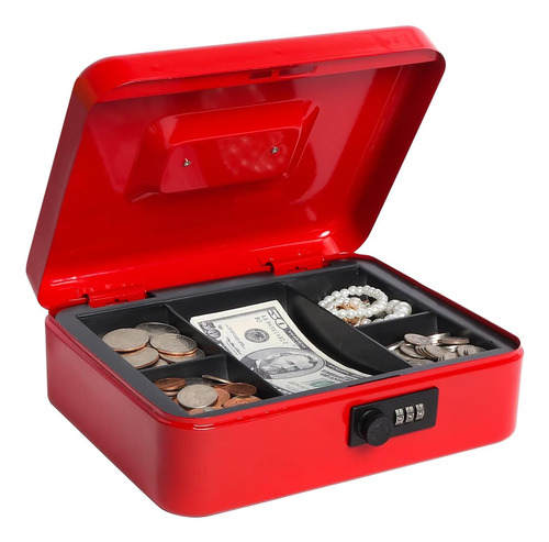 Caja De Efectivo Con Cerradura De Combinación, Caja De Diner