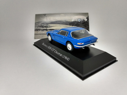 Brasinca 4200 Gt Uirapuru Coleção Carros Inesquecíveis Do Br Cor Azul