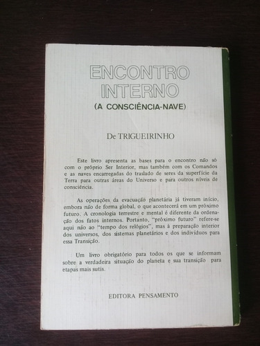 Livro Encontro Interno - Trigueirinho