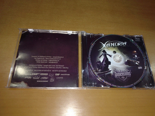 Xandria - Theater Of Dimensions (cd Usado) Estandar