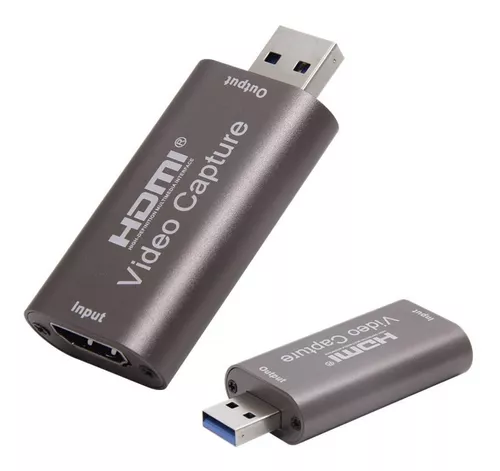 Capturadora de video HDMI de hasta 4K de entrada y 1080p de salida USB