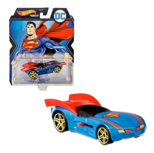 Hot Wheels Superman Character Cars Vehiculo 1:64 Dc